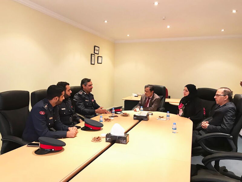 Senior Officials from Ministry of Interior, Kingdom of Bahrain visited BWBB