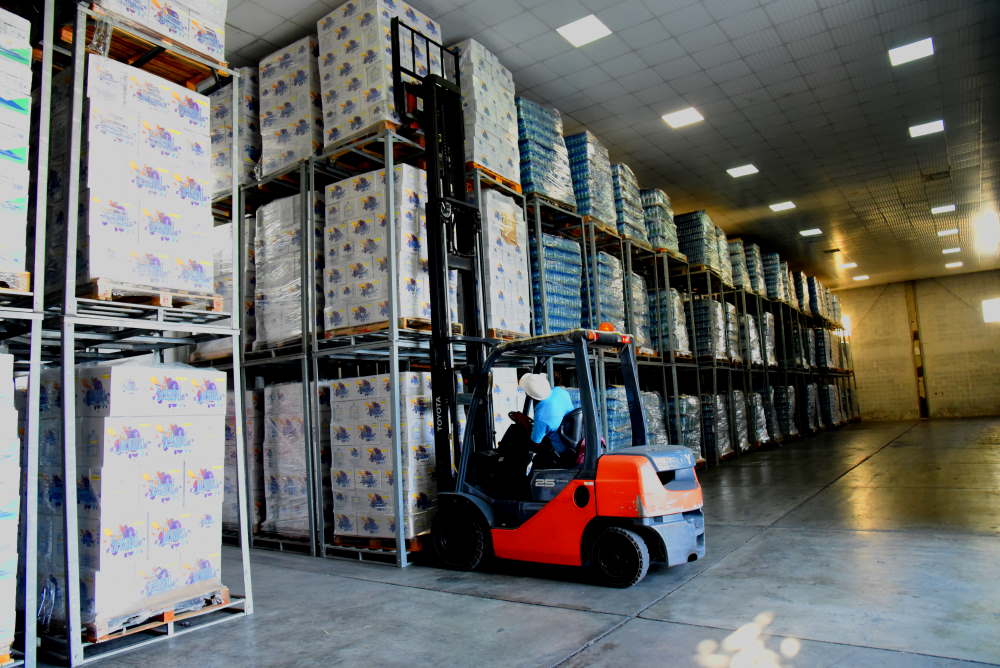 Storage unit of Bahrain Water Bottling & Beverages Company