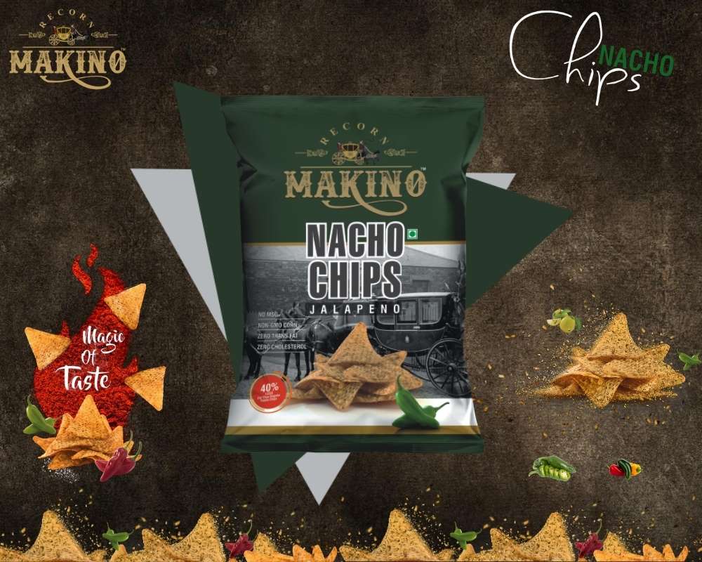 Makino Nacho Chips - Jalapeno